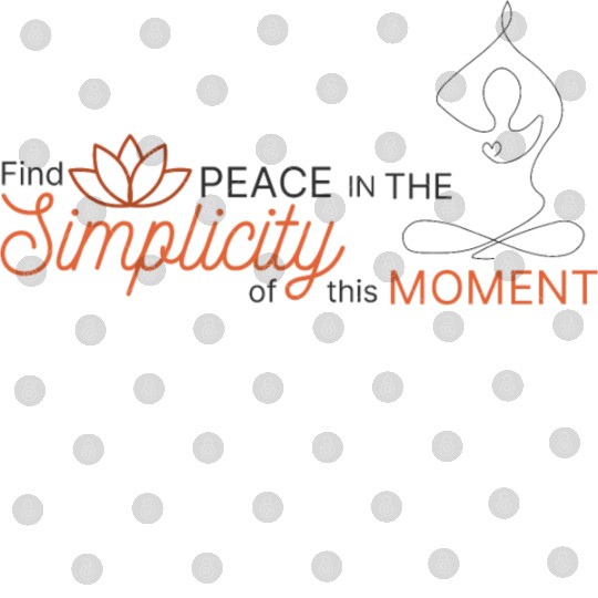 Peaceful Lotus Mandala Design Digital Files