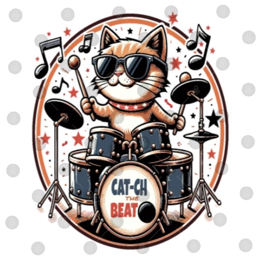 Catch The Beat, Cool Cat Drummer Digital Files