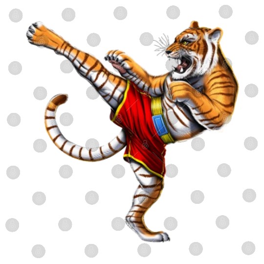 Tiger Muay Thai Fighter Digital Files