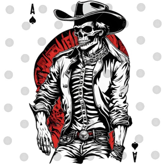 Weird Wild West: Aces High Skeleton Cowboy Digital Files