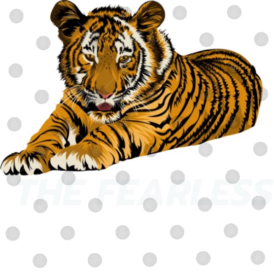 Be fearless Lion Style Logo powerful Digital Files