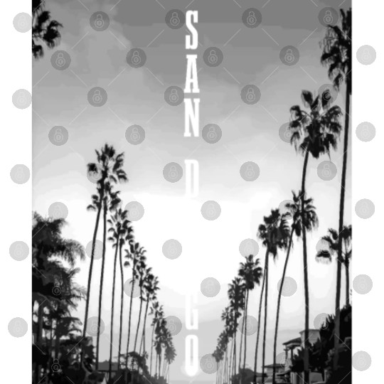 San Diego California Vintage Souvenir Digital Files