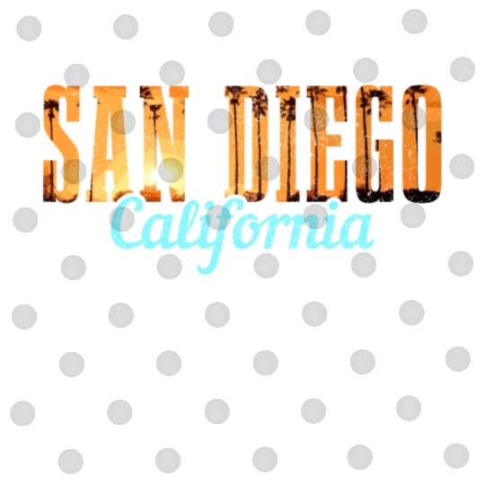 San Diego California Vintage Souvenir Digital Files
