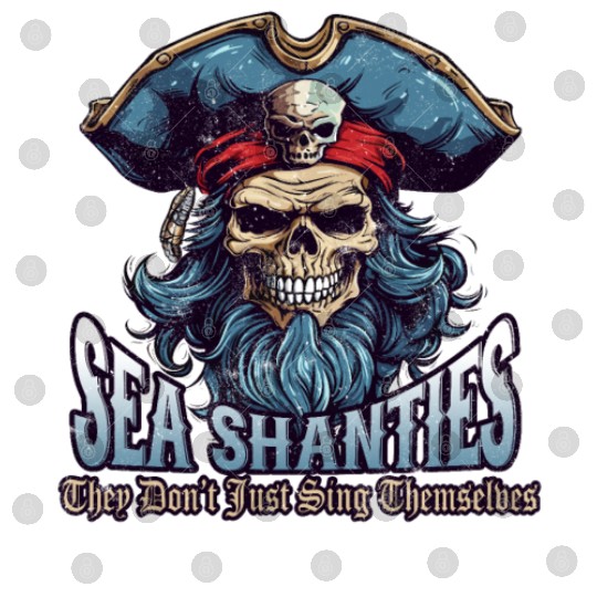 Sea Shanty Sing Themselves Sea Shanty Ship Pirate Digital Files
