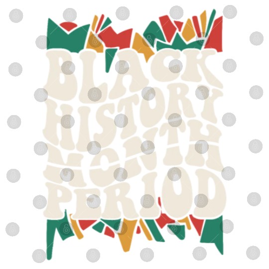 Black History Month Period African American Pride Digital Files