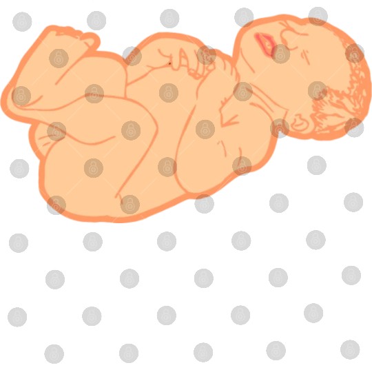 Newborn baby white skin color Digital Files