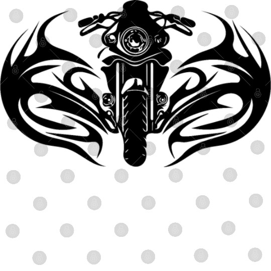 Motorcycle Offroad Tattoo Flames Style Racing Digital Files