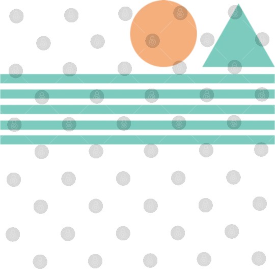 Retro Sunrise Digital Files