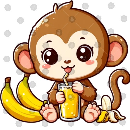 Monkey Business: Banana Juice Break Digital Files
