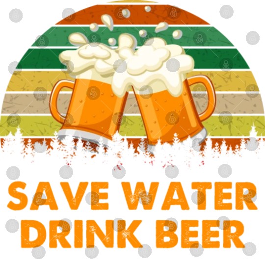 Save Water Drink Beer Digital Files