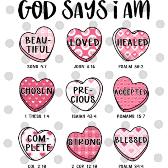 God says I am Precious Digital Files