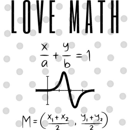 Love Math: Midpoint Equation Digital Files