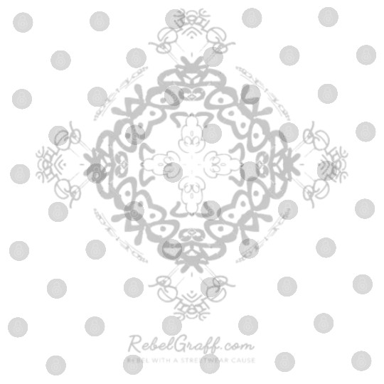 Intricate Mandala Snowflake Design Digital Files