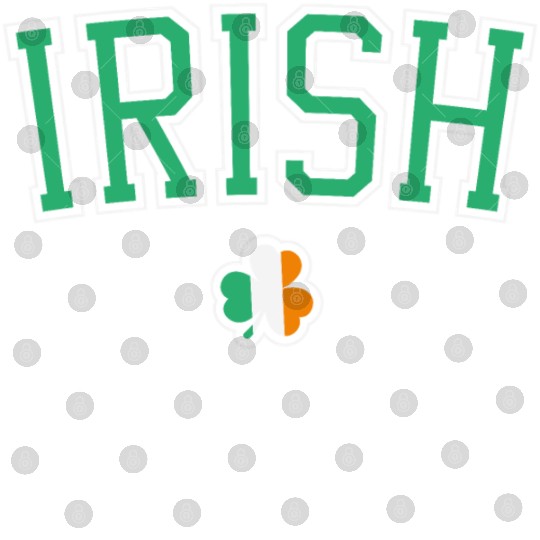 St. Patrick's Day Irish College Shamrock Digital Files