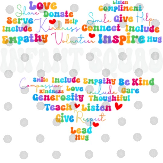 Cute Infant Squad Appreciation Week Back To School Digital Files