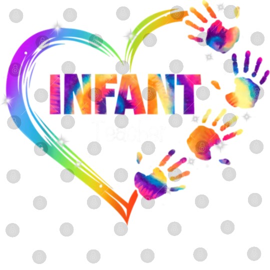 Infant Teacher Appreciation Tie Dye Digital Files