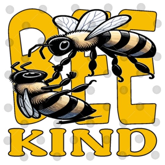 Bee Kind, Compassionate Bee Message Digital Files