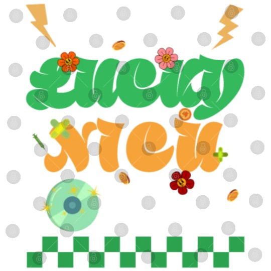 In My Lucky NICU Era St Patricks Day Hippie Smile Digital Files