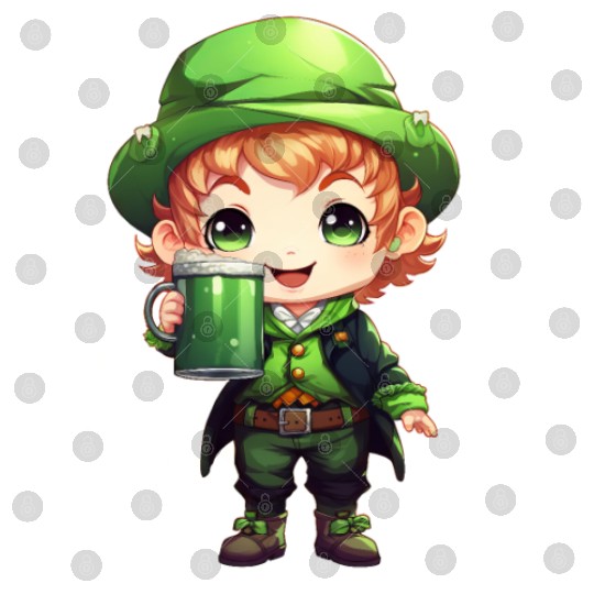 Green Beer on St Patricks Day Digital Files