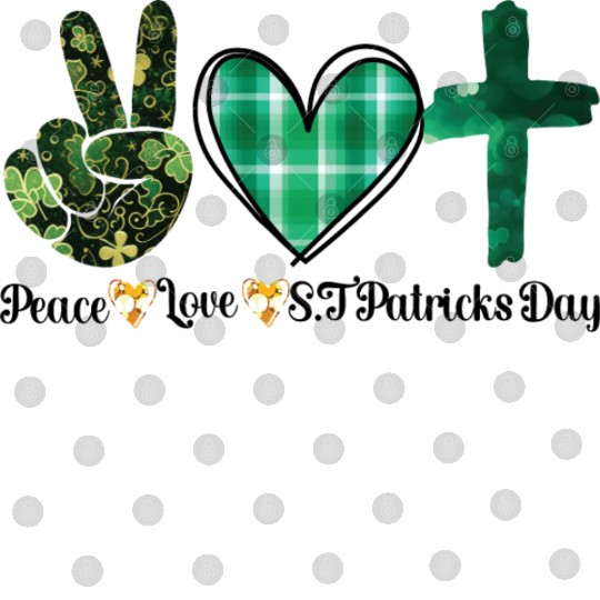 Peace, Love, and Irish Vibes: St. Patrick's Day Digital Files