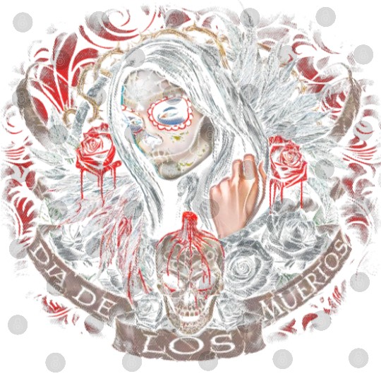 Dia de Los Muertos Sugar Skull Design Digital Files