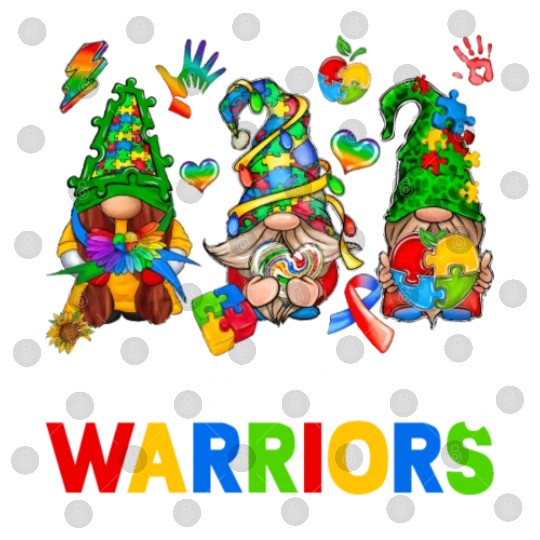 Autism Teacher Of Warriors Gnomes Digital Files