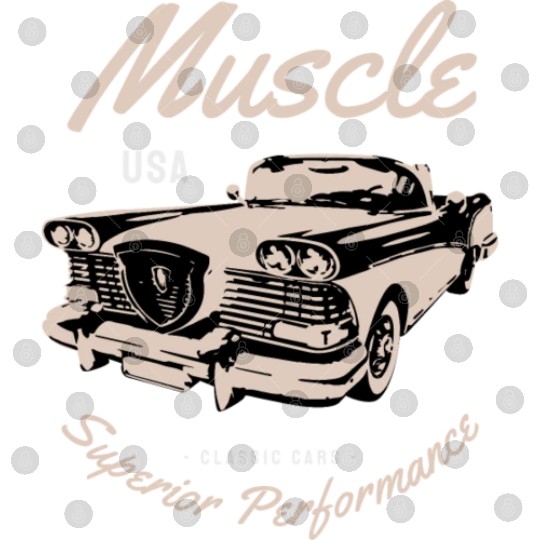Muscle car superior performance Digital Files