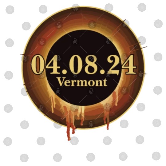 Total Solar Eclipse Path of Totality Vermont Digital Files