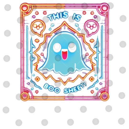 THIS IS BOO SHEET! Version 2, neon colors Digital Files