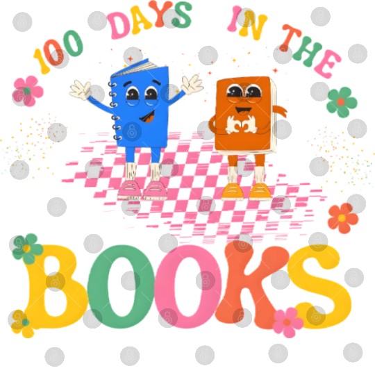 100 Days in the Books Reading Teacher Digital Files