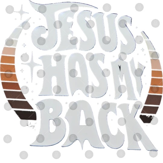 Jesus Has My Back 23 Digital Files