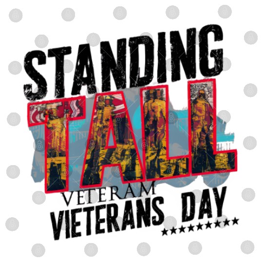 Vietnam Veterans Day: 'Standing Tall' Digital Files Design
