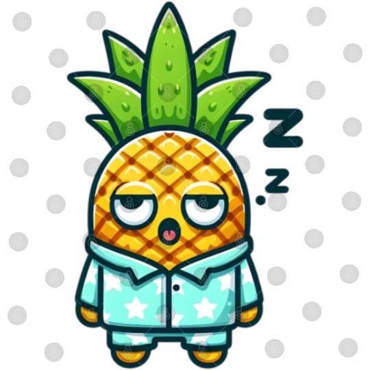 Pineapple Bedtime Digital Files