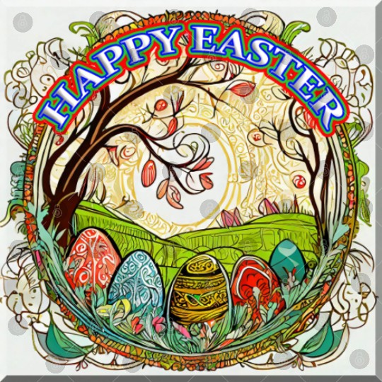 Happy Easter Holiday Celebration Digital Files