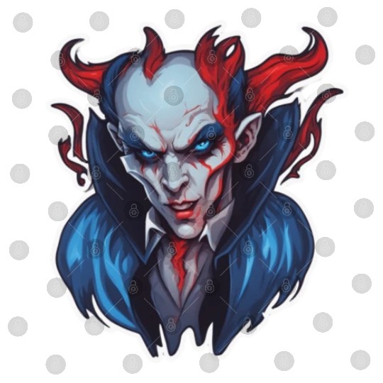 dark shadows: Horned Vampire Digital Files