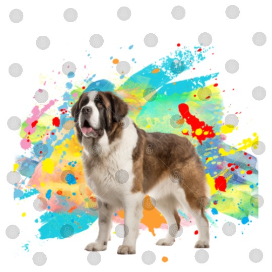 Saint Barnard Dog Lover, Dog Mom, Dog Dad Digital Files