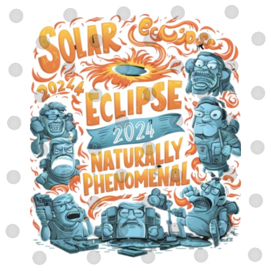 Solar Eclipse 2024 Naturally Phenomenal Digital Files