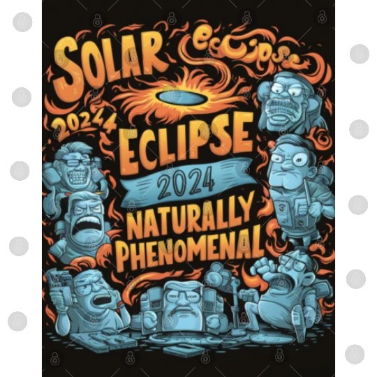 Solar Eclipse 2024 Naturally Phenomenal Digital Files