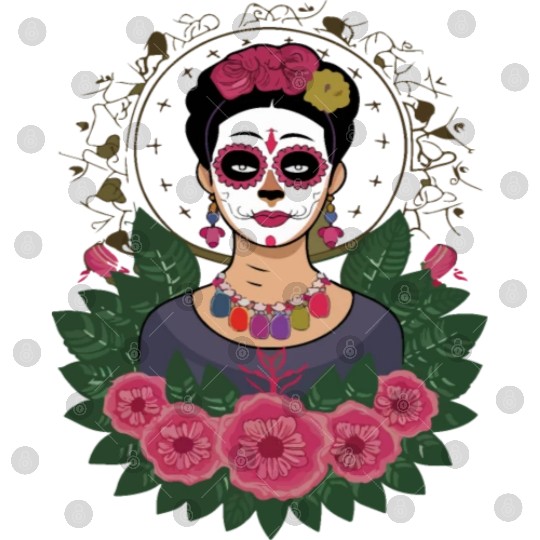 Frida Kahlo Day of the Dead Digital Files