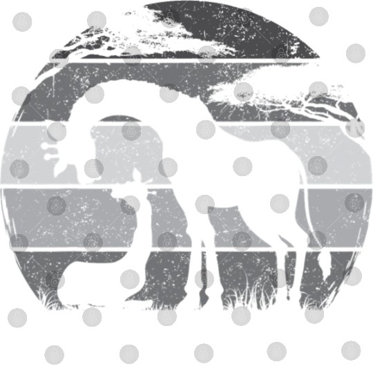 Mama and Baby Giraffe Funny Animal Lover Digital Files