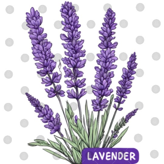 Lavender - Pot Label Digital Files
