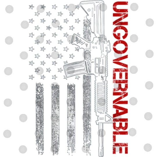Ungovernable Become Ungovernable American USA FLag Digital Files