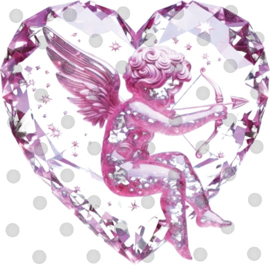 Rose Quartz Cupid Digital Files