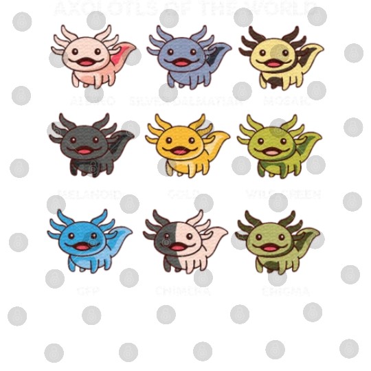 Axolotl Digital Files of World kids