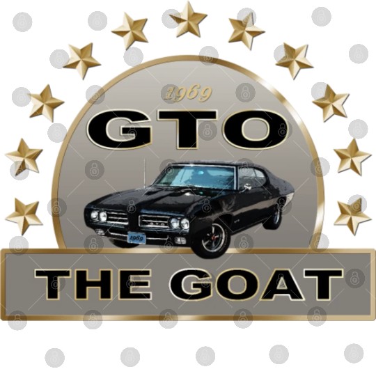 VINTAGE 1969 GTO MUSCLE CAR IS THE GOAT Digital Files