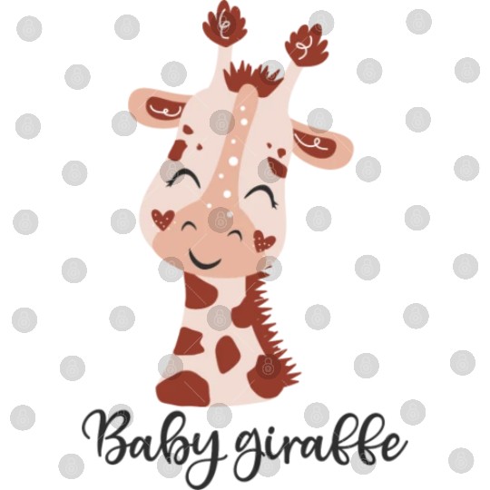 Baby Giraffe Digital Files