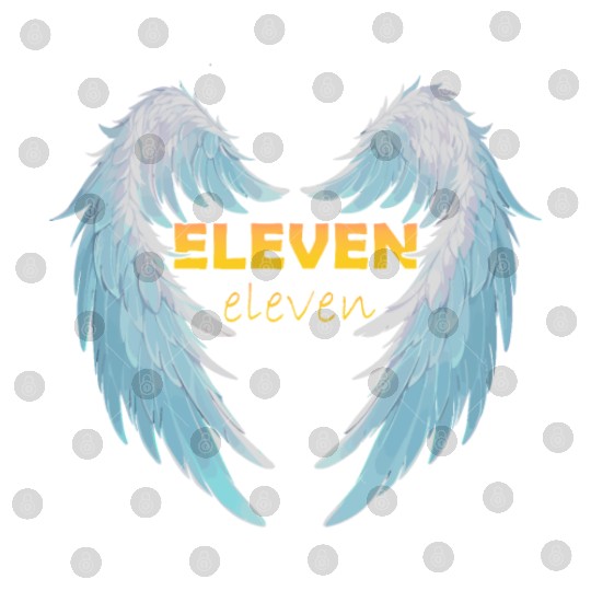 11 11 angel number with positive quote Digital Files