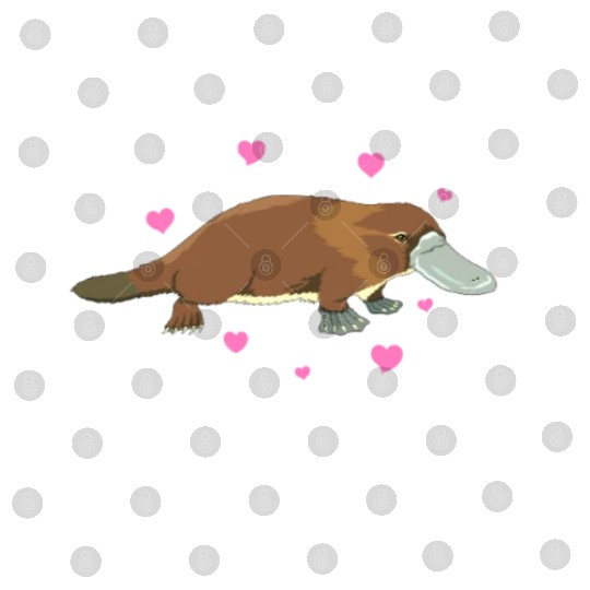 Just a girl who loves platypus funny Platypus Digital Files