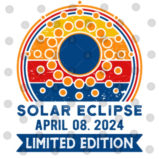 Limited Edition Solar Eclipse Total Eclipse April Digital Files
