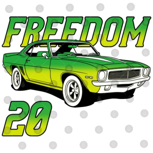 Racing OLD car illustrated | muscle car Digital Files